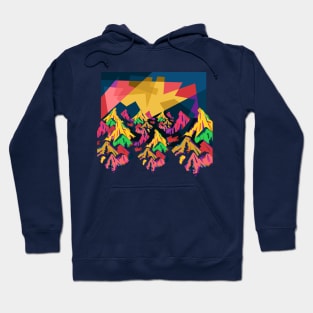 Montain Colorfully Hoodie